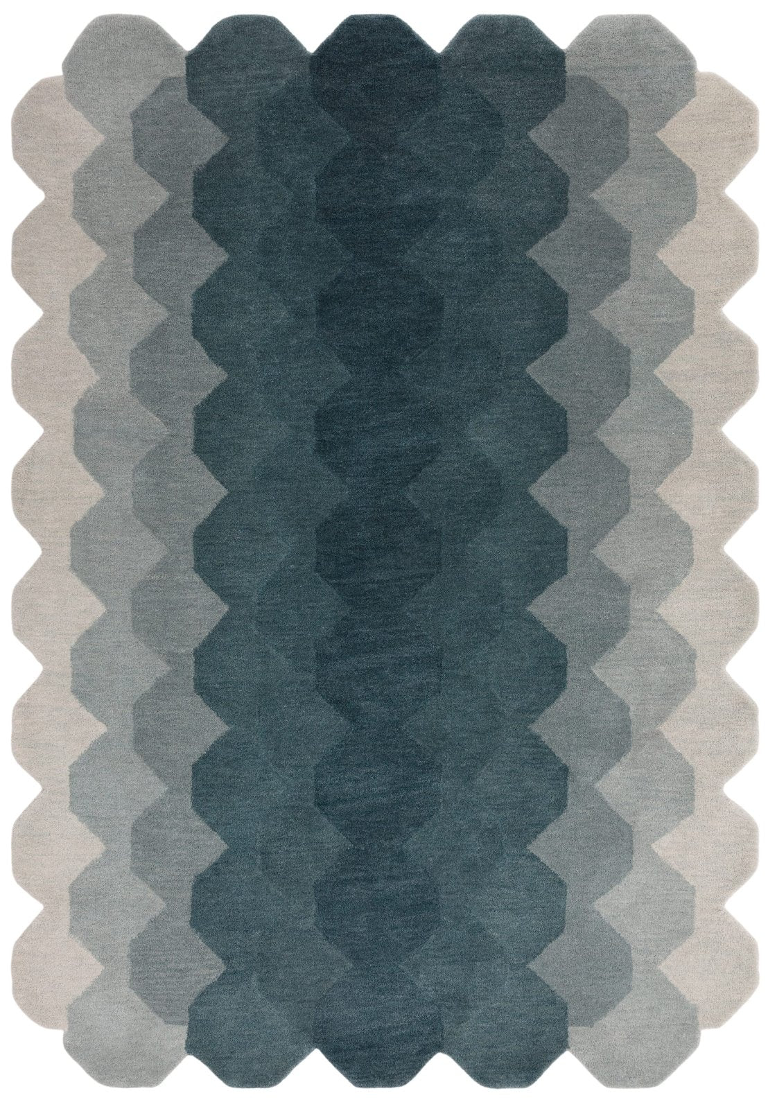 Hive Teal Rug