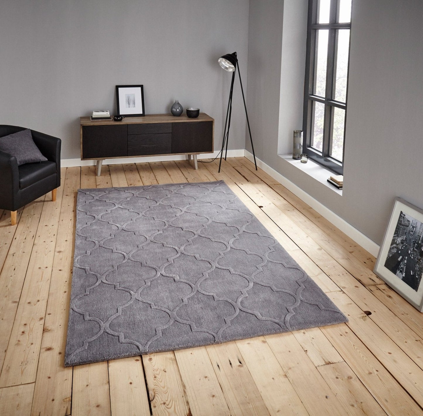 Hong Kong 8583 Silver Rug