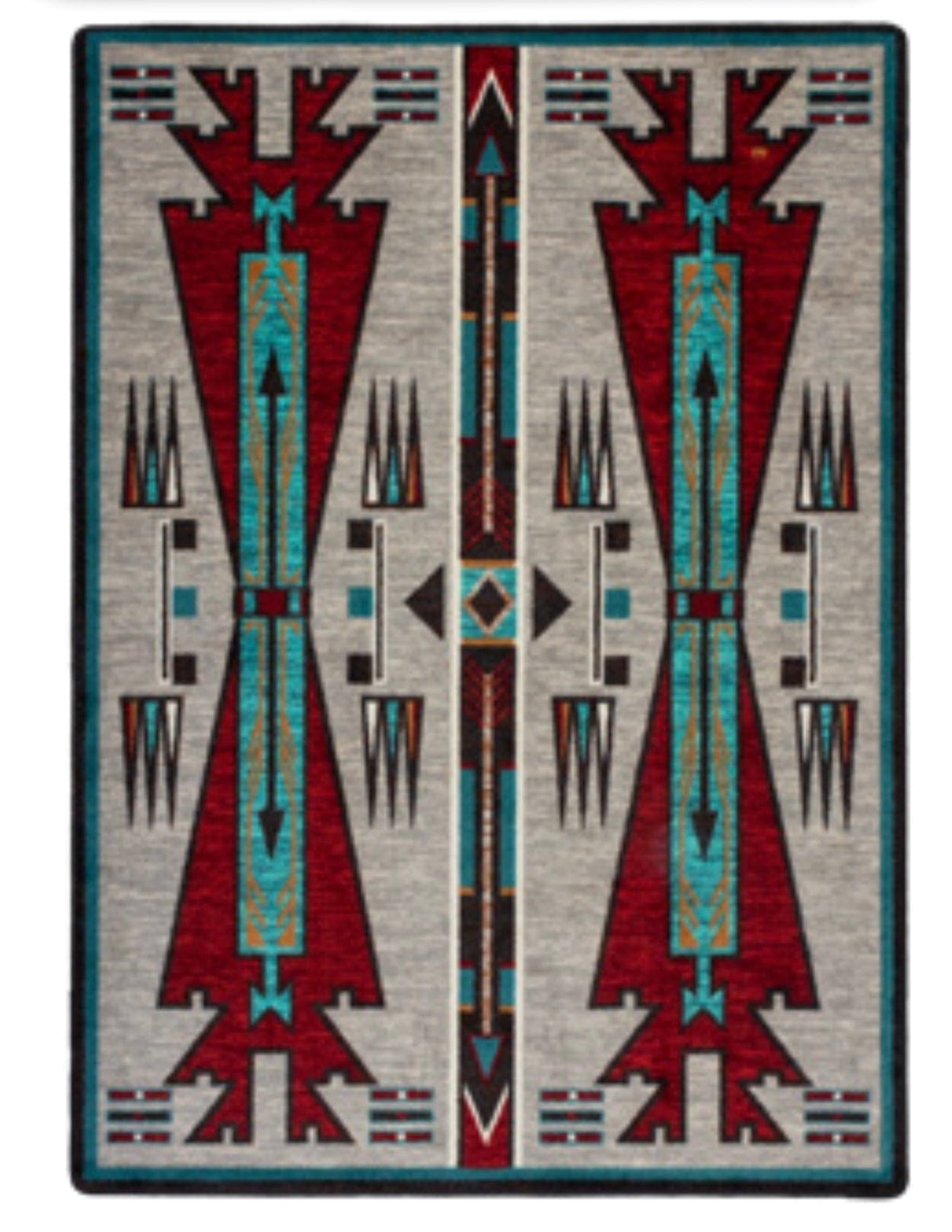 Horse thieves Electric area RUG