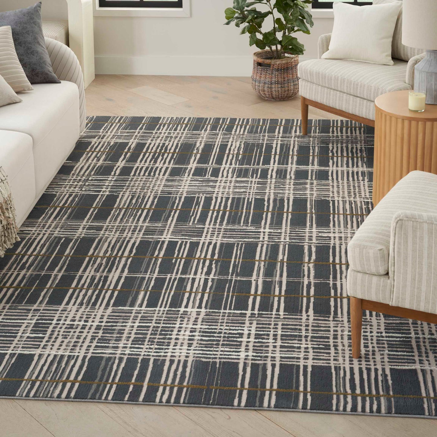 Reclaimed Rug Collection, Medley, Slate