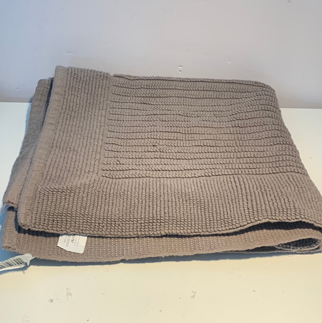Hotel Collection Striped Woven Bath Rug, 30" X 72"