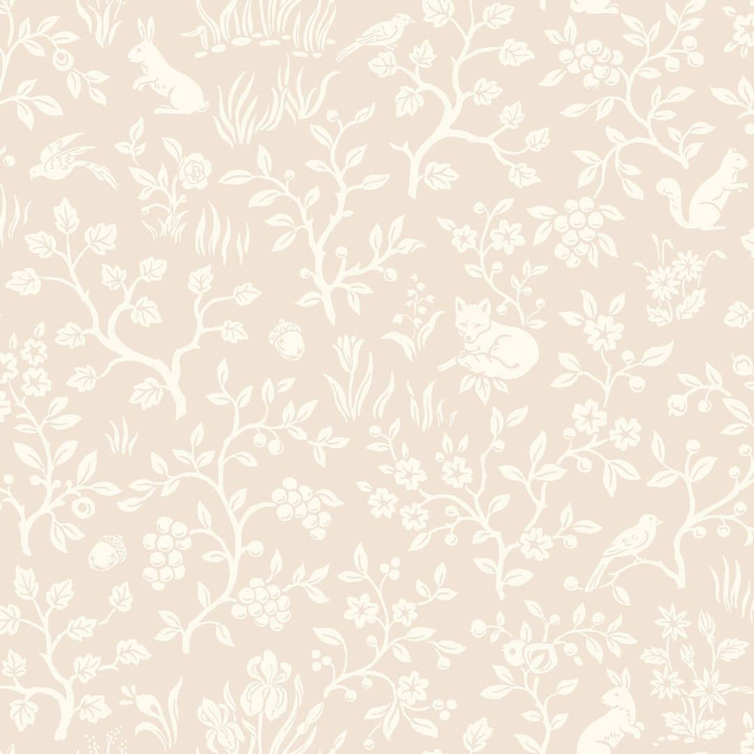 Into The Woods Wallpaper in Rose