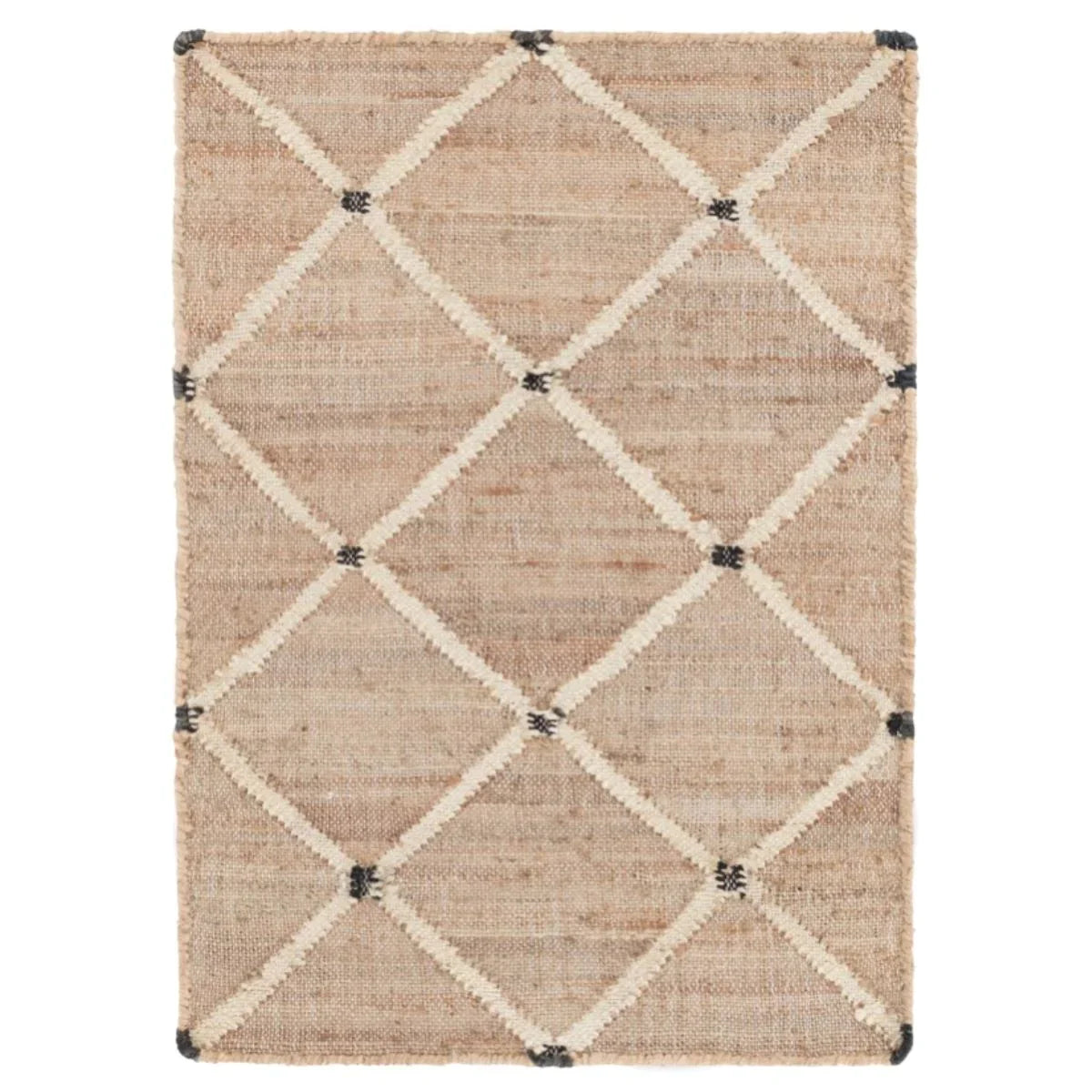 Kali Handwoven Jute Rug | Natural