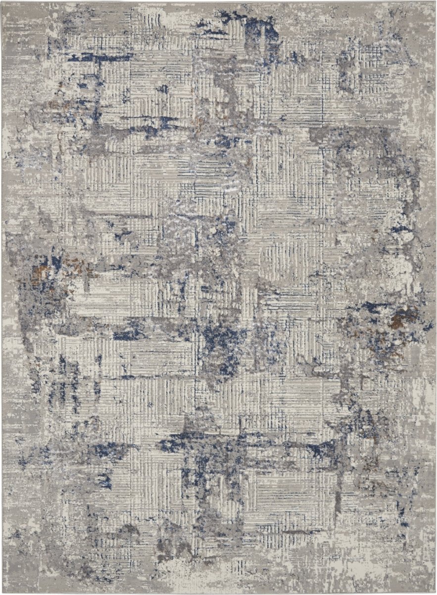 Kathy Ireland Royal Terrace KI41 Ivory / Blue Rug
