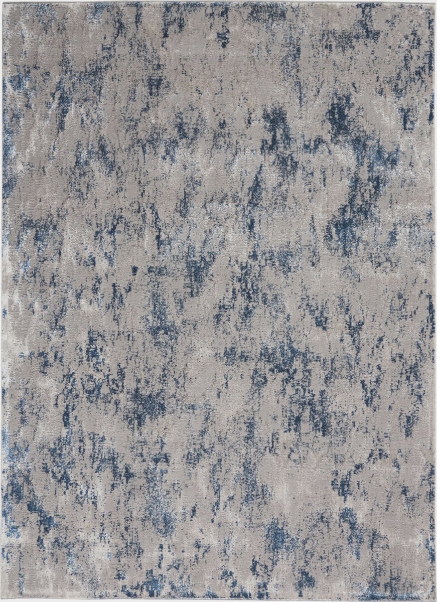 Kathy Ireland Royal Terrace KI45 Grey / Blue Rug