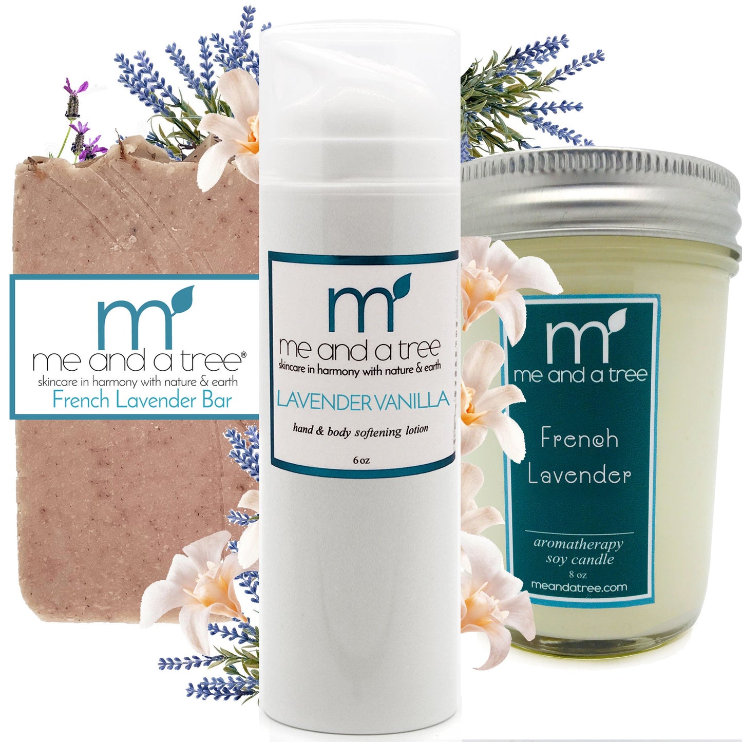 Lavender Lovers Natural Skin Care Gift Set 2