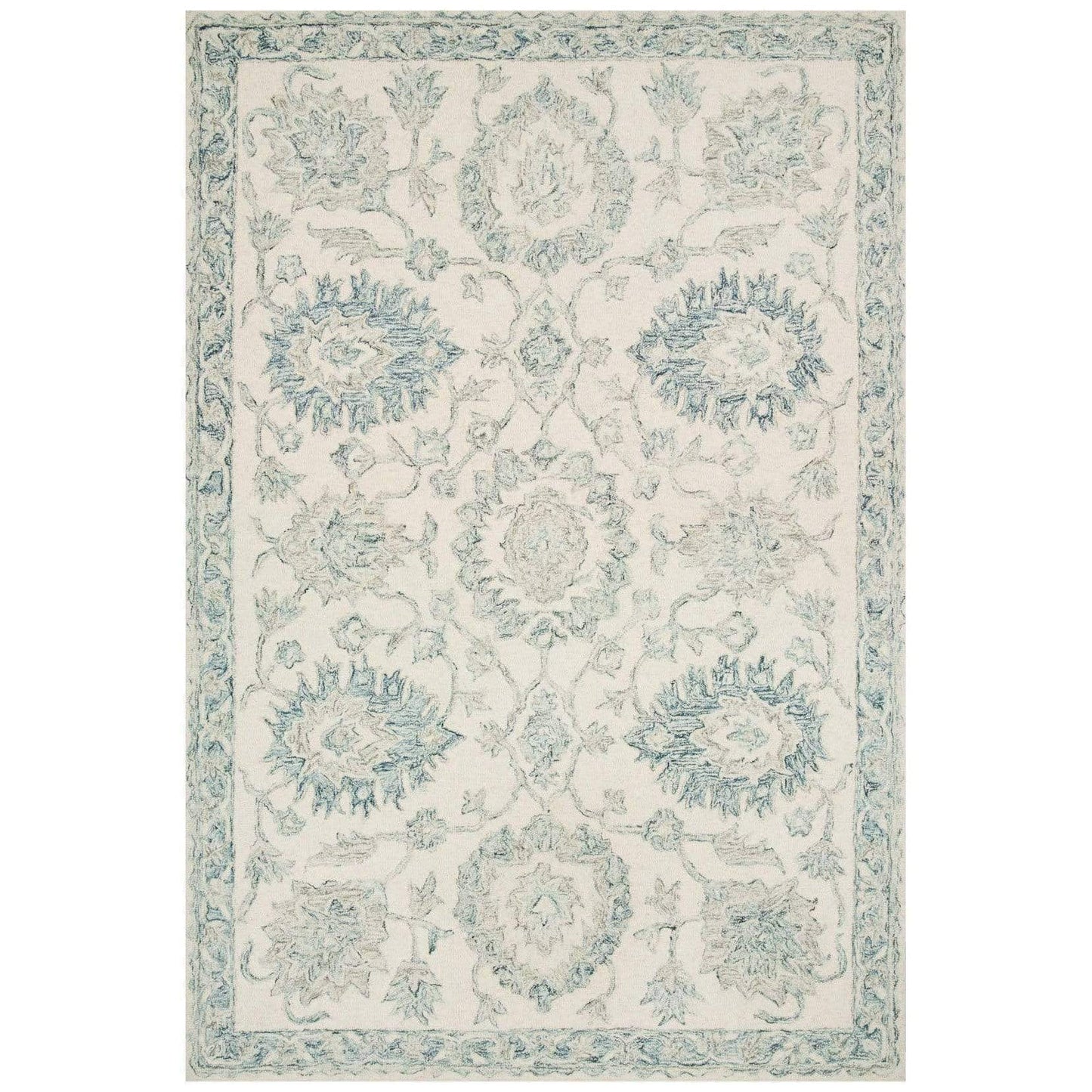 Loloi Norabel Rug - Ivory/Blue