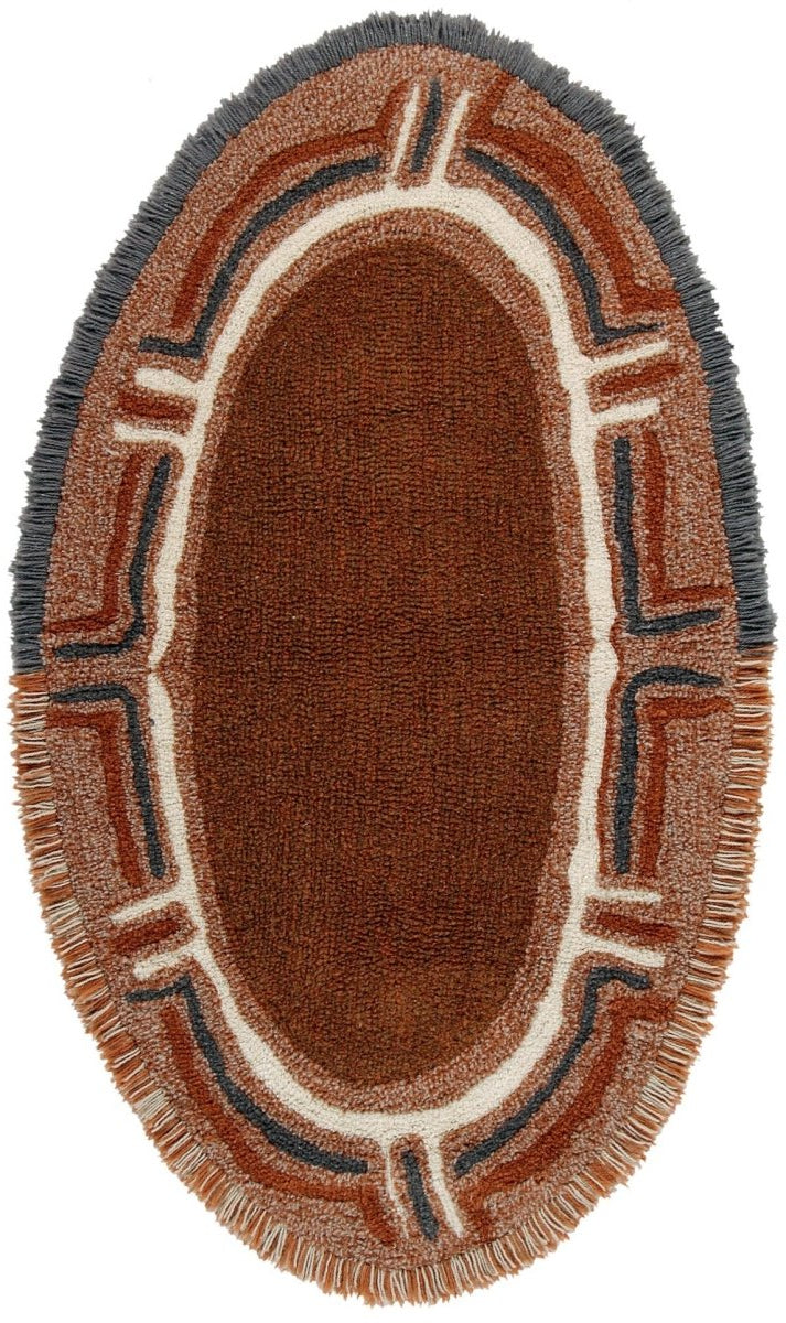 Lorena Canals Africa Woolable Karibu Round Rug
