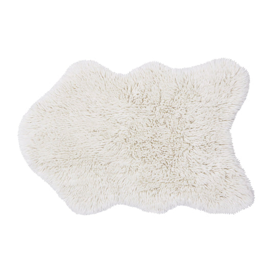 Sheep White Washable Woolly Rug OPEN BOX