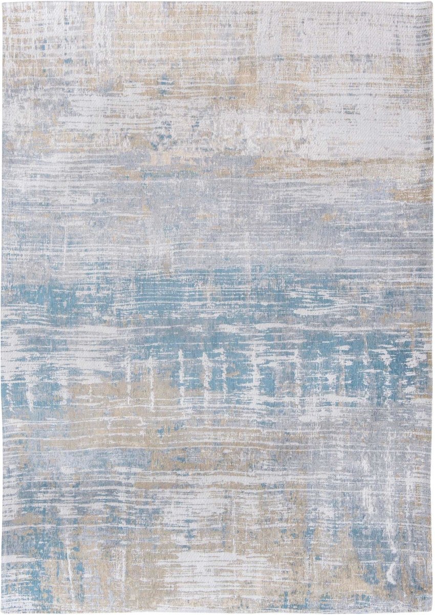 Louis De Poortere Atlantic Streaks 8718 Long Island Blue Rug