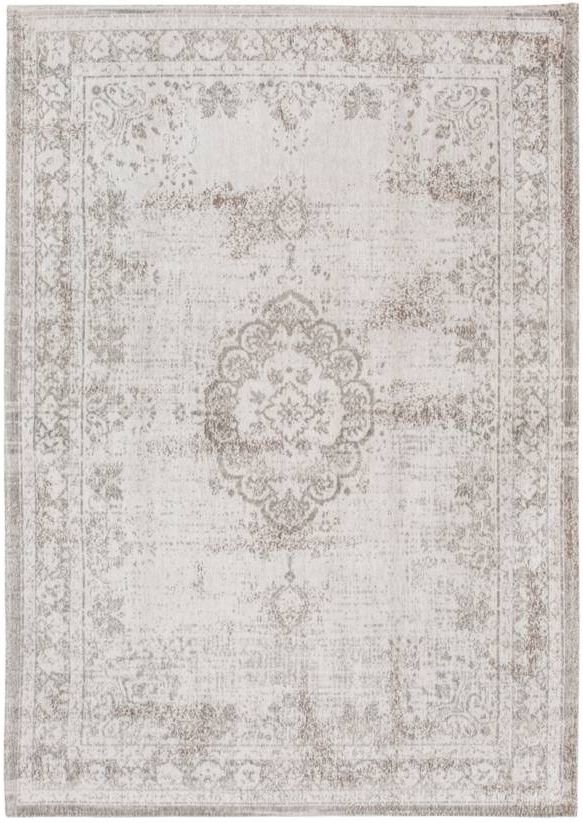 Louis De Poortere Fading World Medallion 8383 Salt & Pepper Rug