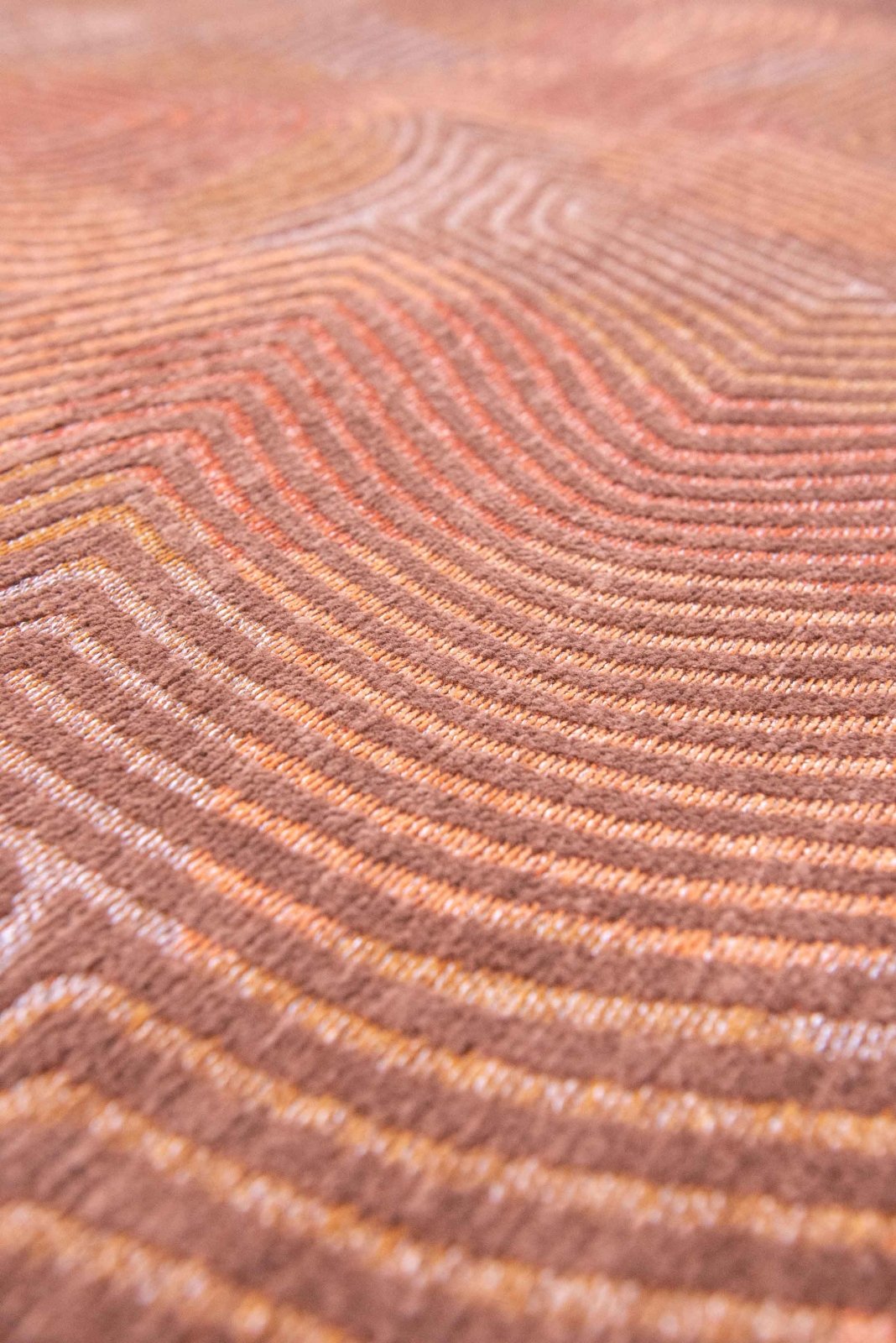 Louis De Poortere Meditation Coral 9230 Volcano Rug