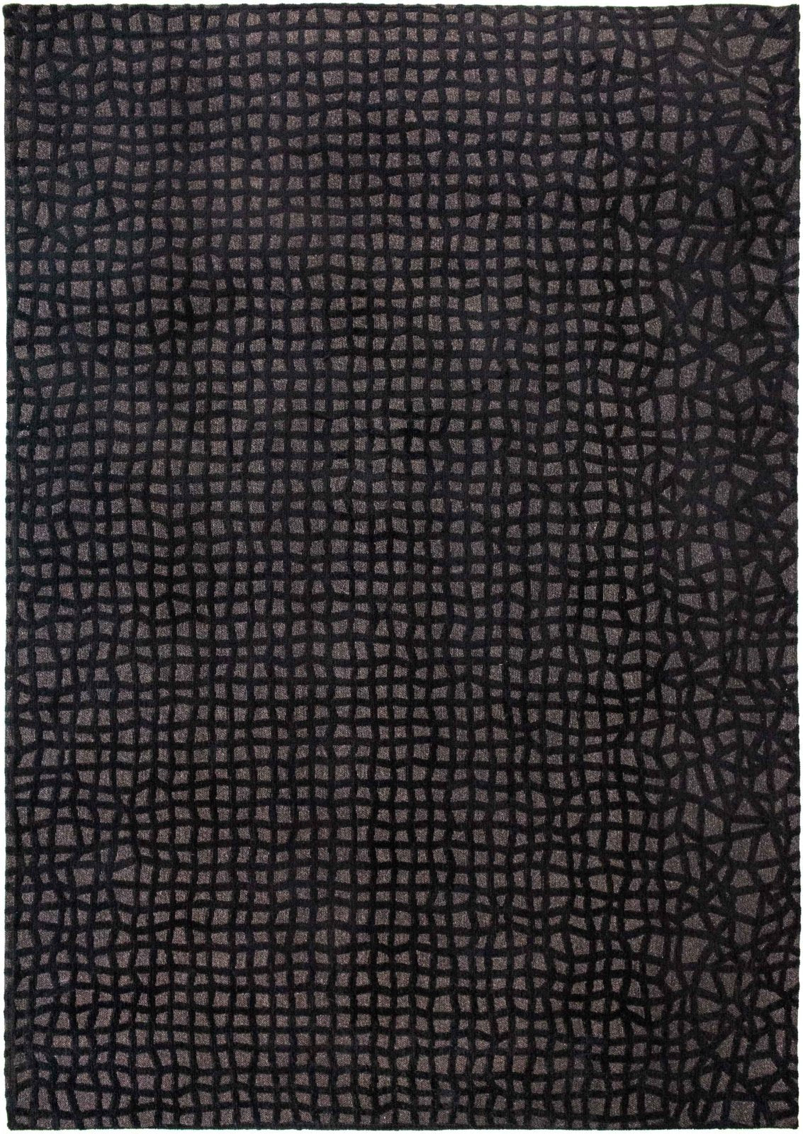 Louis De Poortere Structures Trammel 9247 Oppian Black Rug
