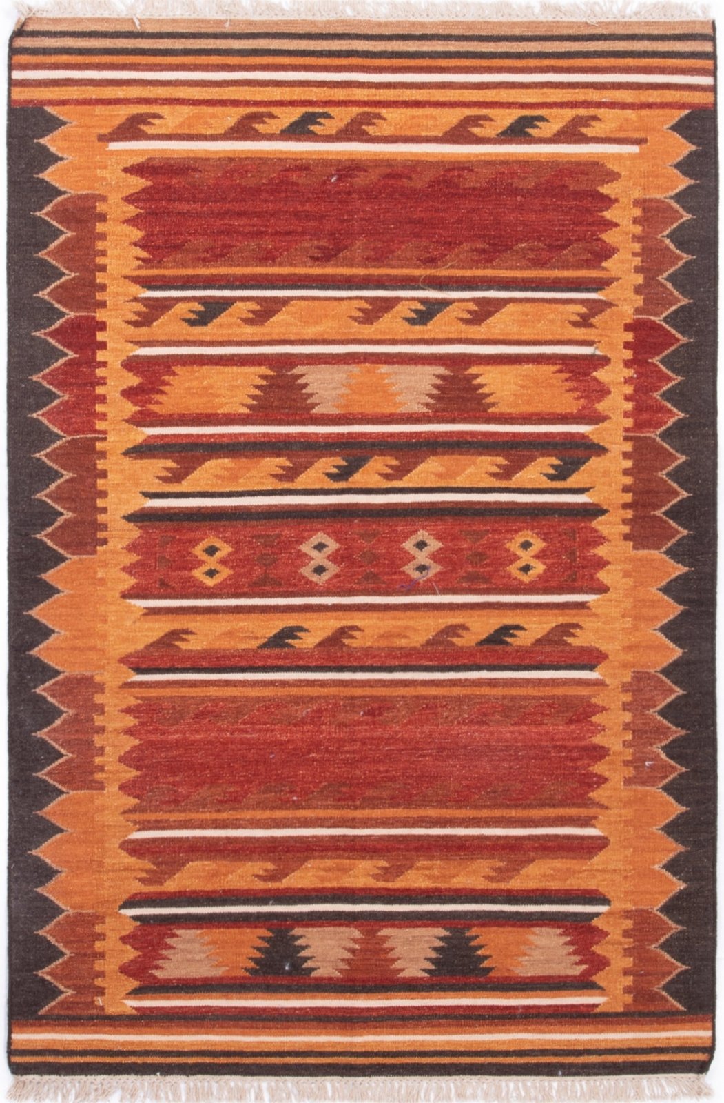 Love-Rugs Aztec Bordered Rug