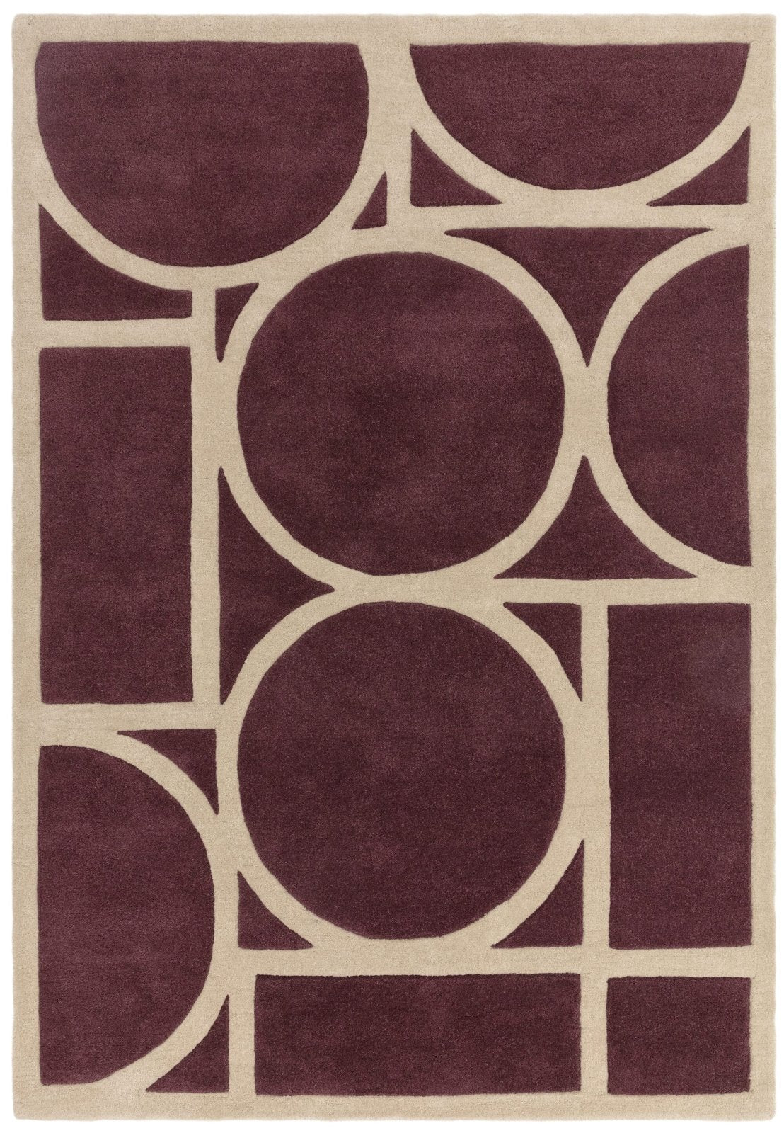Metro Plum Rug