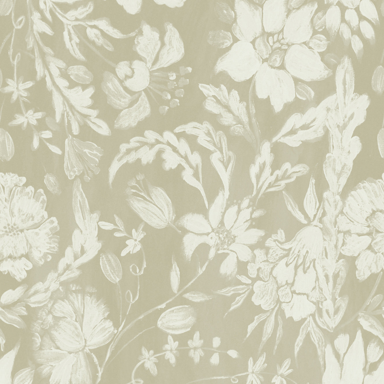 Flowery Ornament Wallpaper
