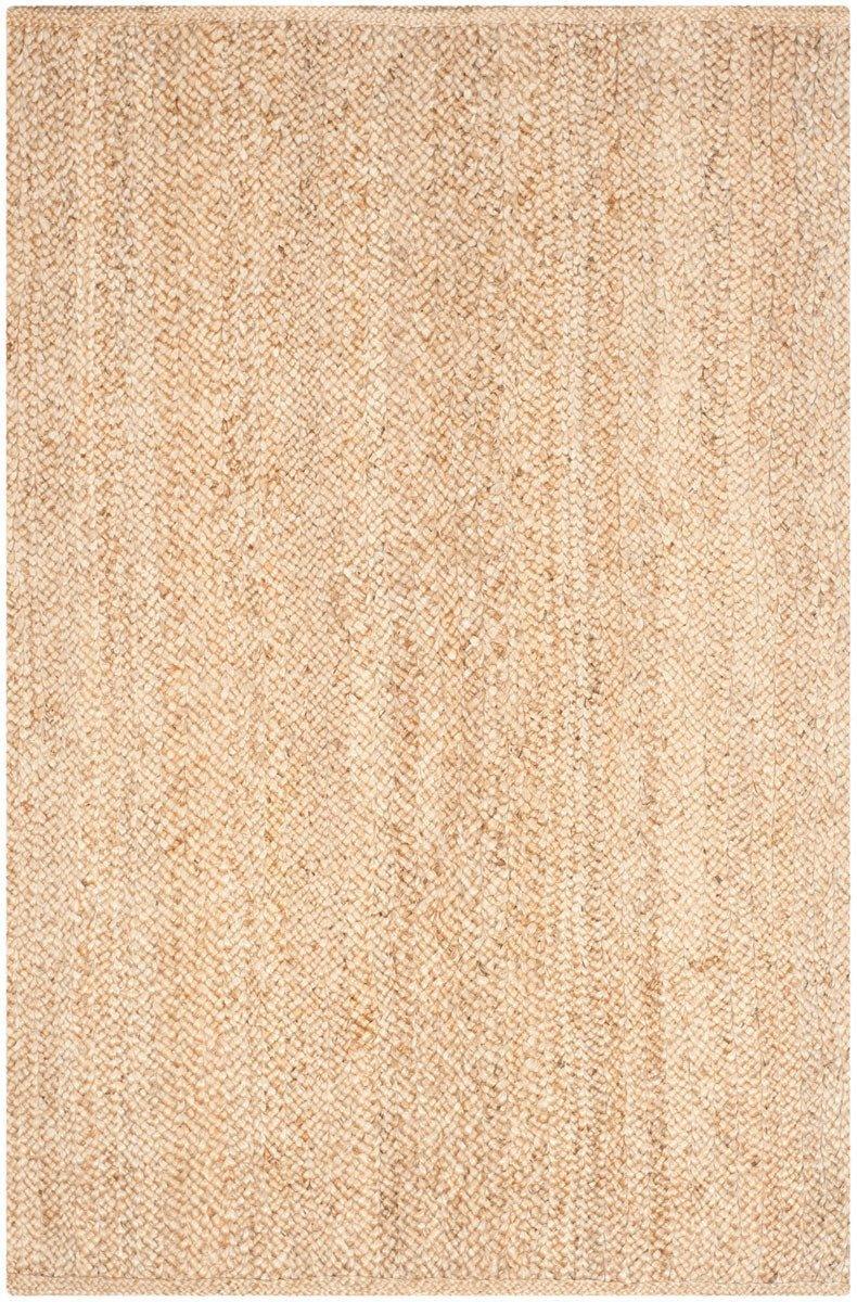 Natural Bright Jute Hand Woven Rug