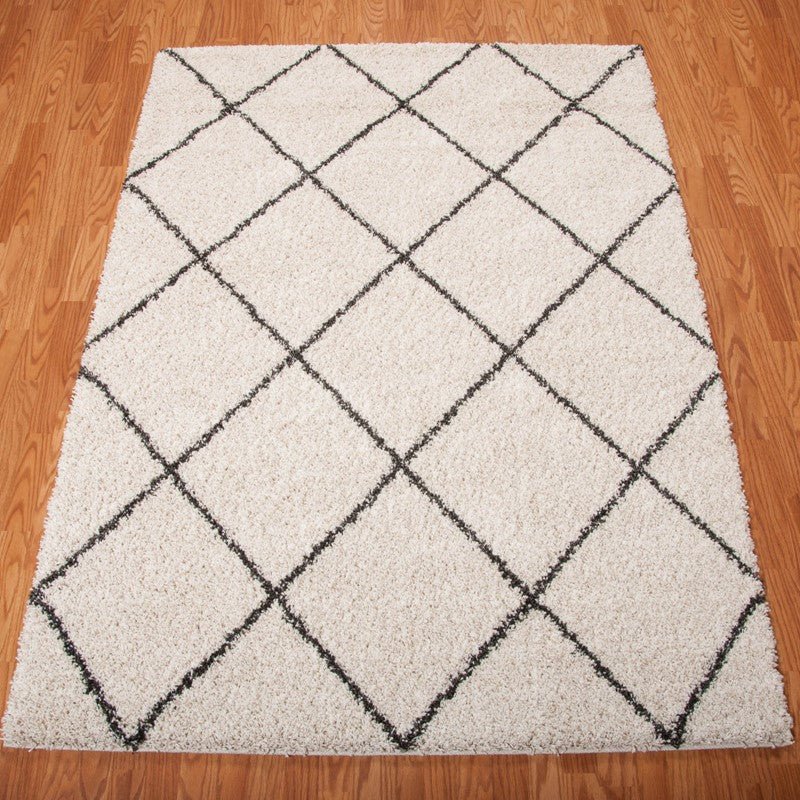 Nourison Brisbane BRI03 Ivory Charcoal Rug