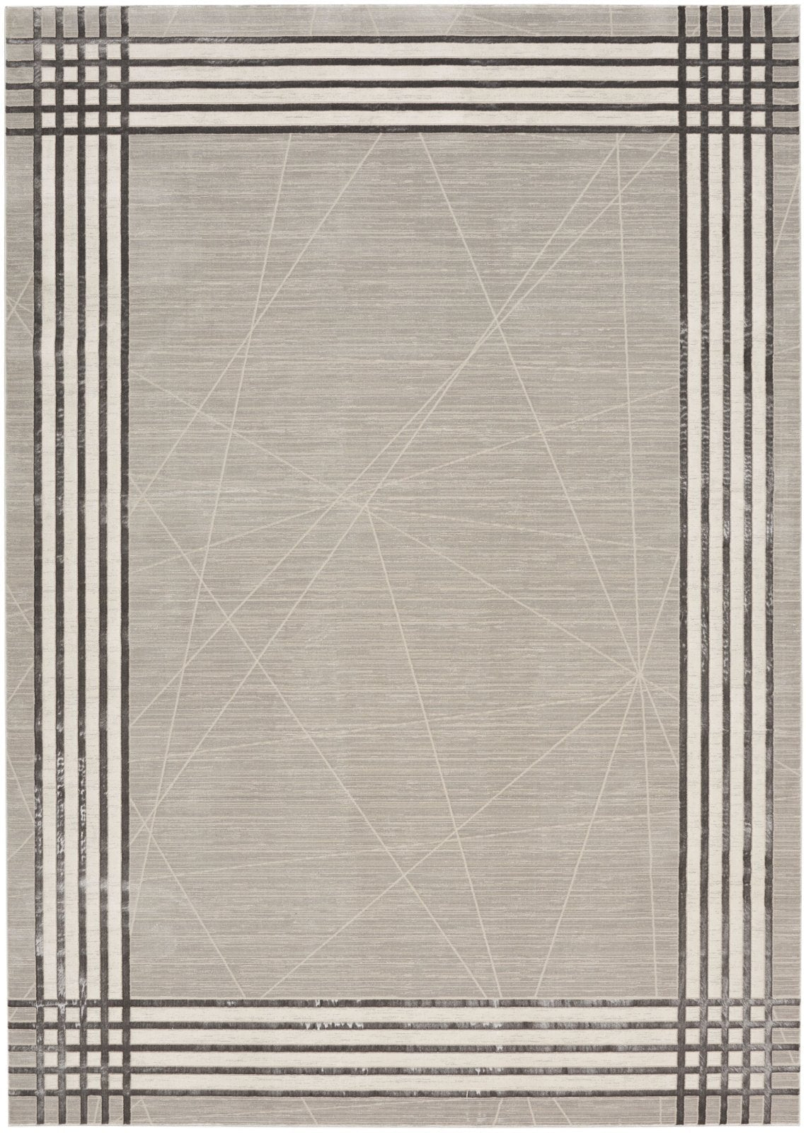 Nourison Desire DSR01 Grey Silver Rug
