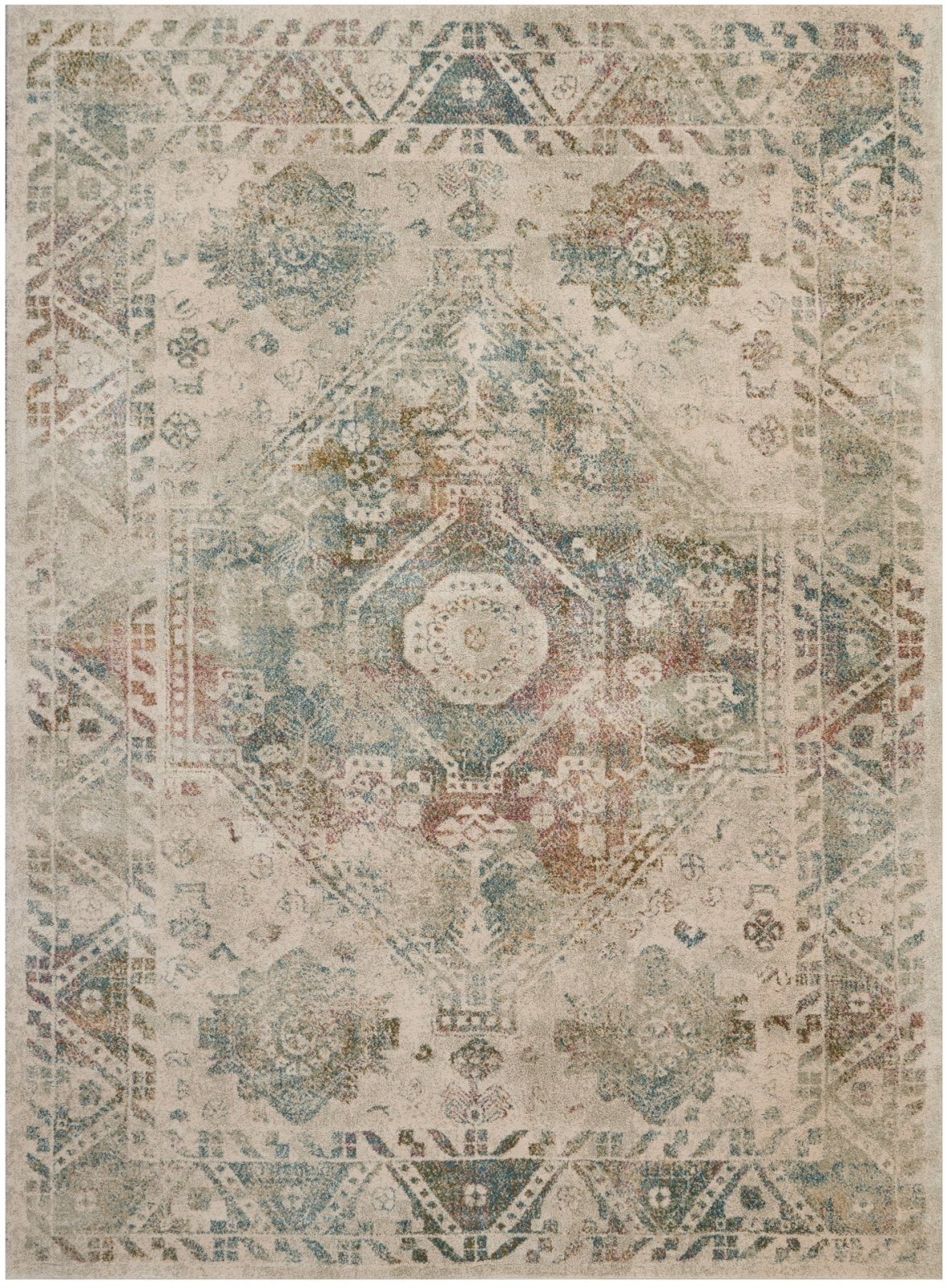 Nourison Fusion FSS11 Cream Rug