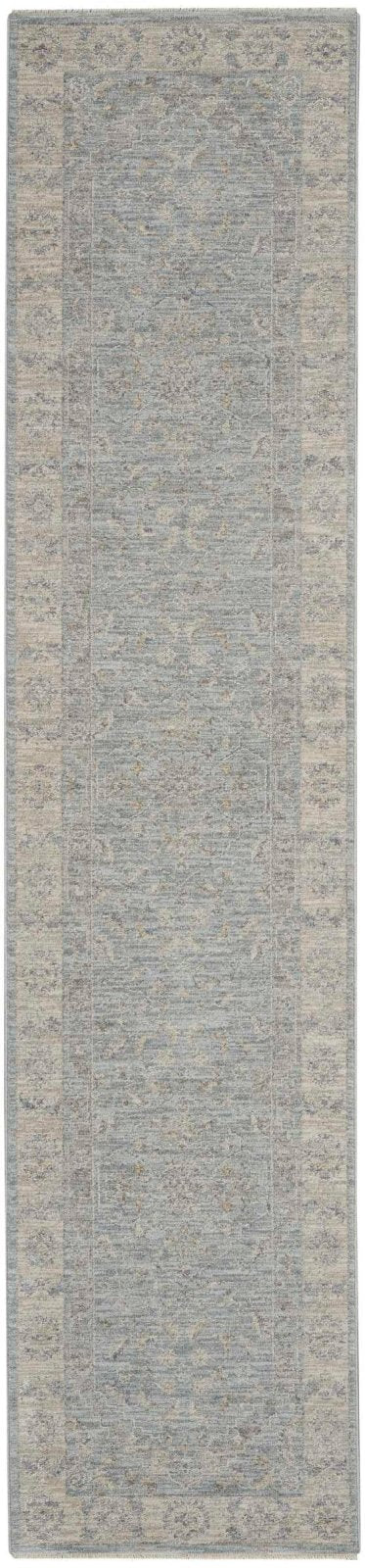 Nourison Infinite IFT02 Blue Runner Rug