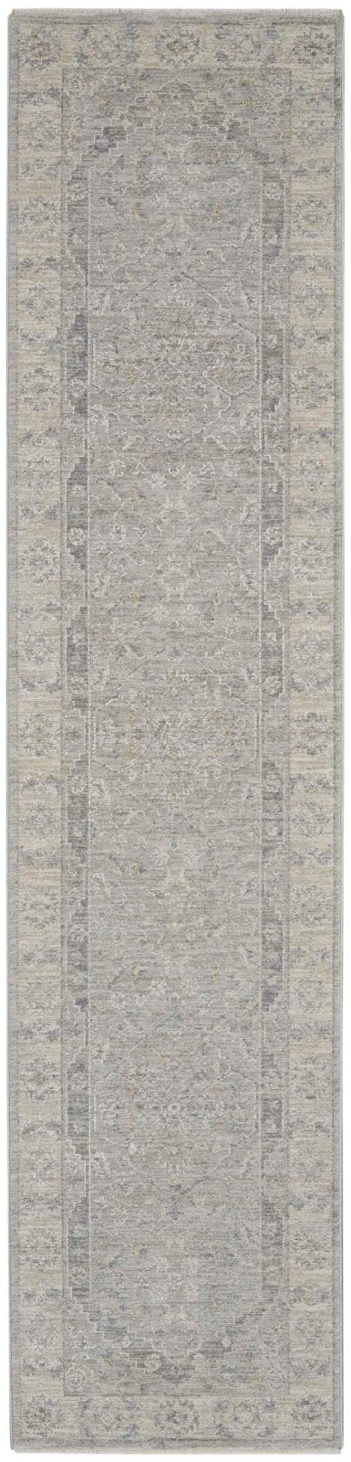 Nourison Infinite IFT02 Grey Runner Rug