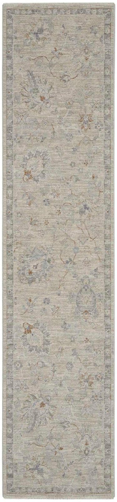Nourison Infinite IFT04 Light Grey Runner Rug