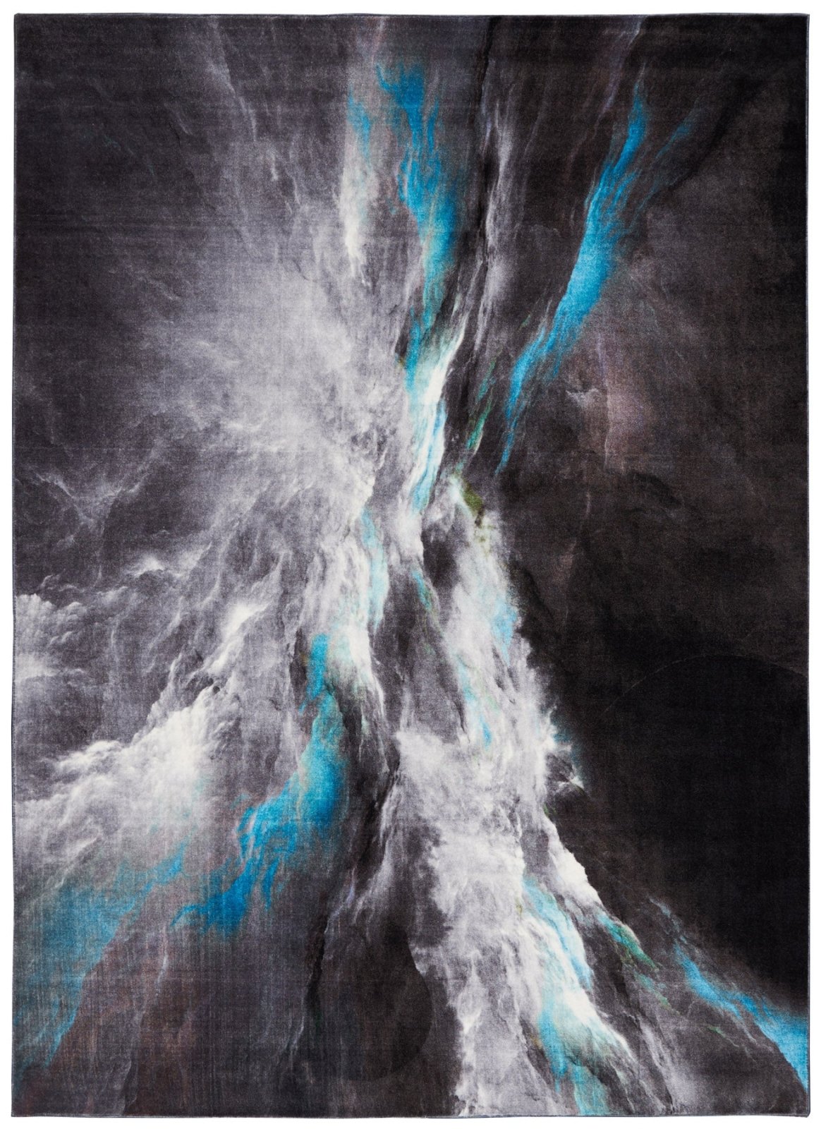 Nourison Le Reve LER06 Charcoal/Multicolour Rug