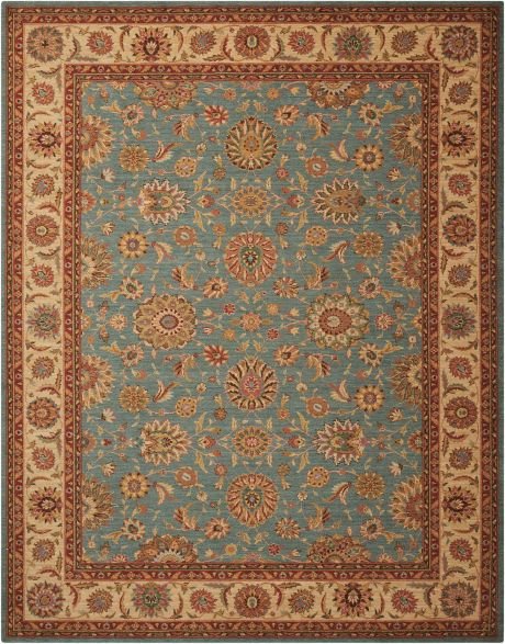 Nourison Living Treasures LI05 Aqua Rug