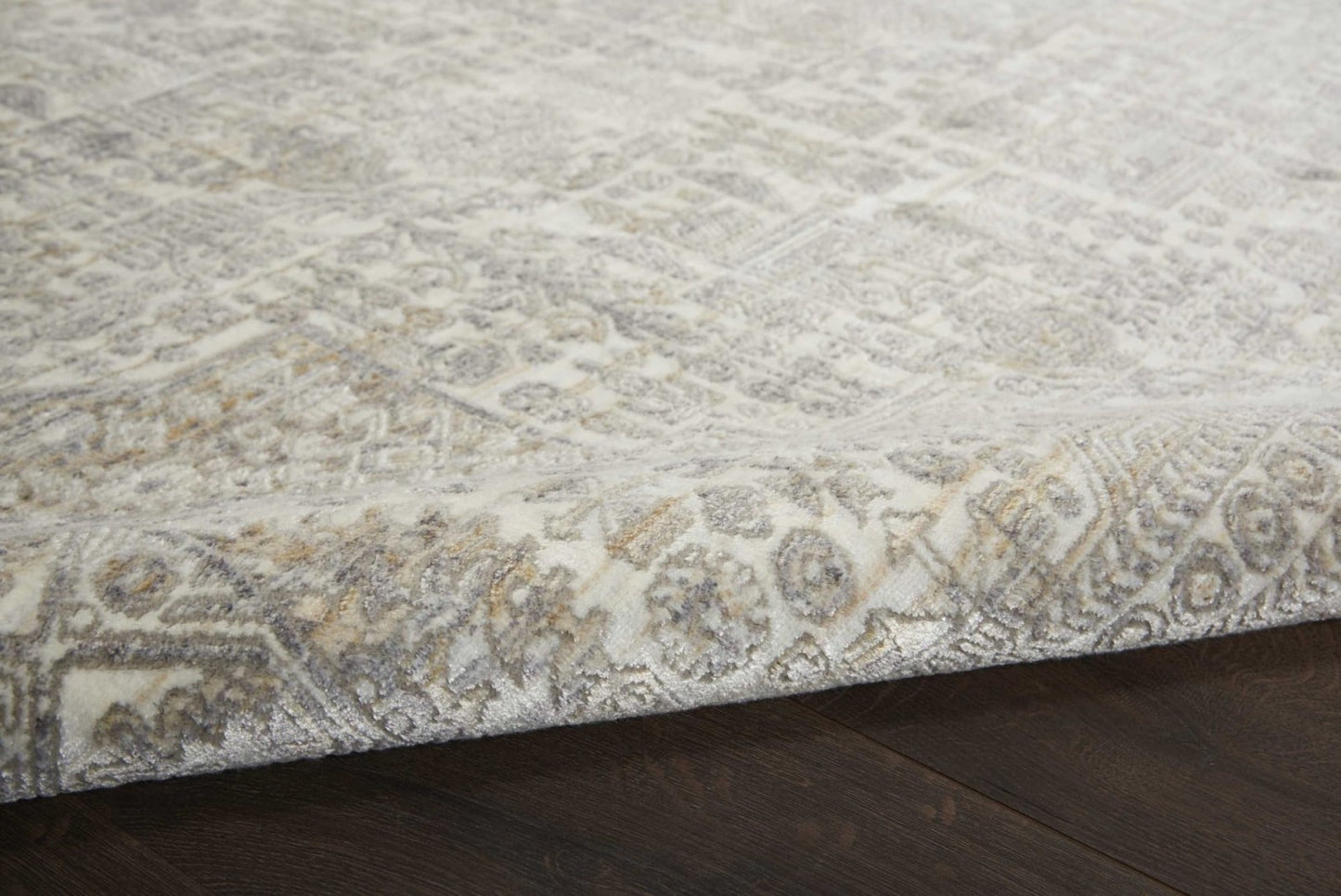 Nourison Lustrous Weave LUW02 Ivory / Beige Rug