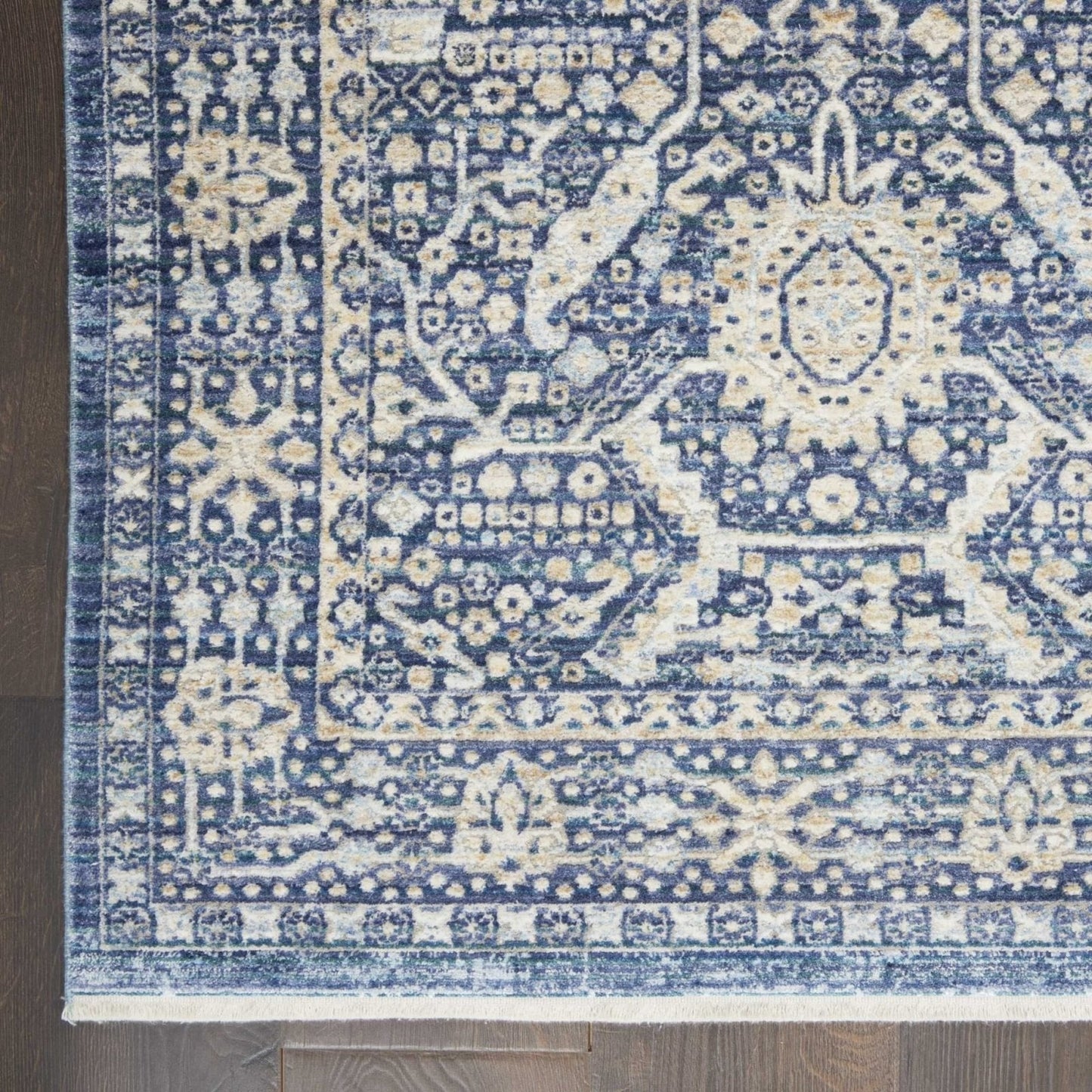 Nourison Lustrous Weave LUW03 Blue Rug