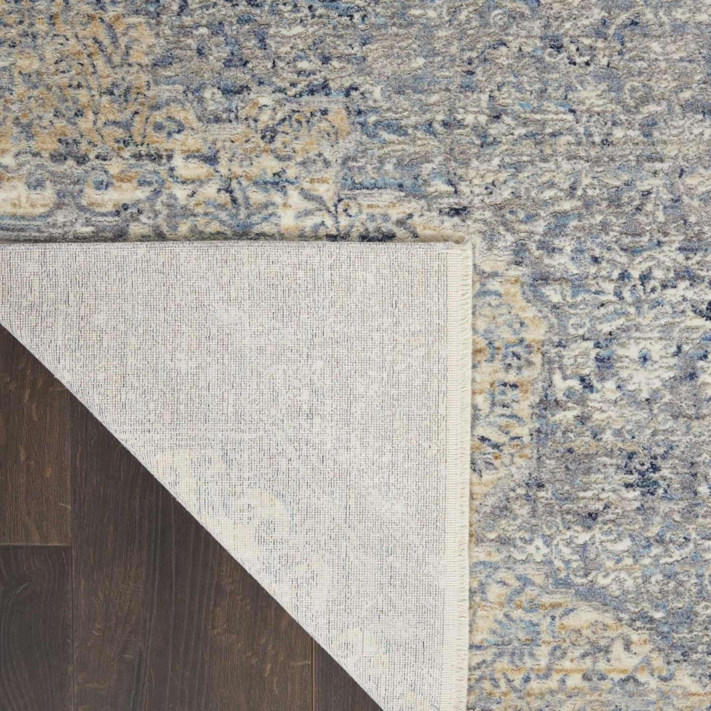 Nourison Lustrous Weave LUW04 Blue / Grey Rug
