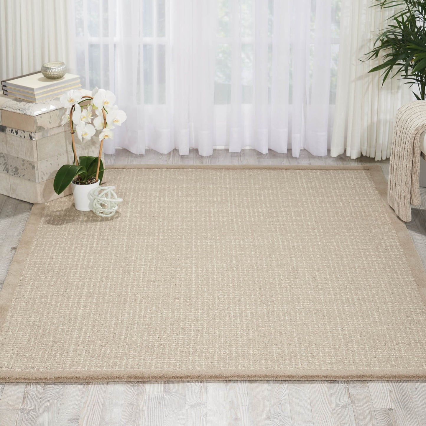 Nourison River Brook Taupe KI809 TAUIV Rug