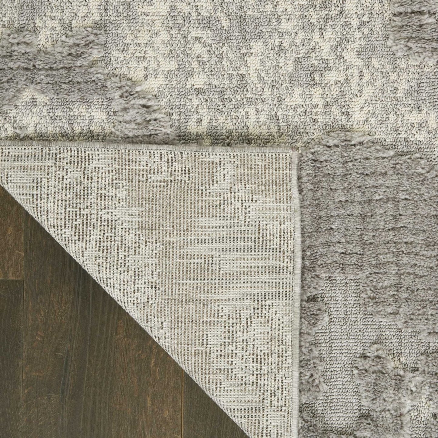 Nourison Zermatt ZER01 Grey / Ivory Rug