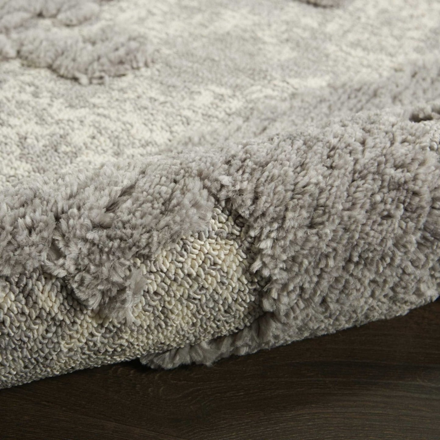 Nourison Zermatt ZER01 Grey / Ivory Rug