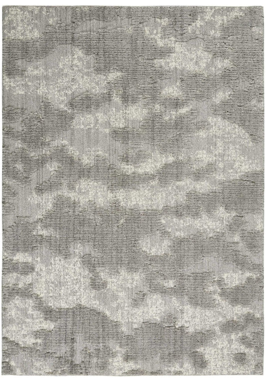 Nourison Zermatt ZER01 Grey / Ivory Rug