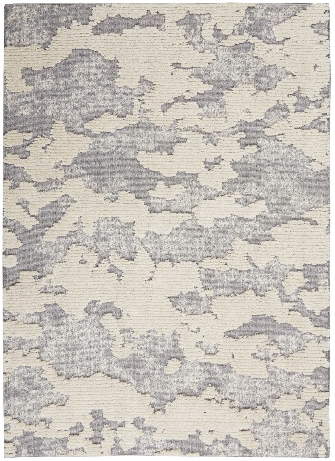 Nourison Zermatt ZER01 Ivory / Grey Rug