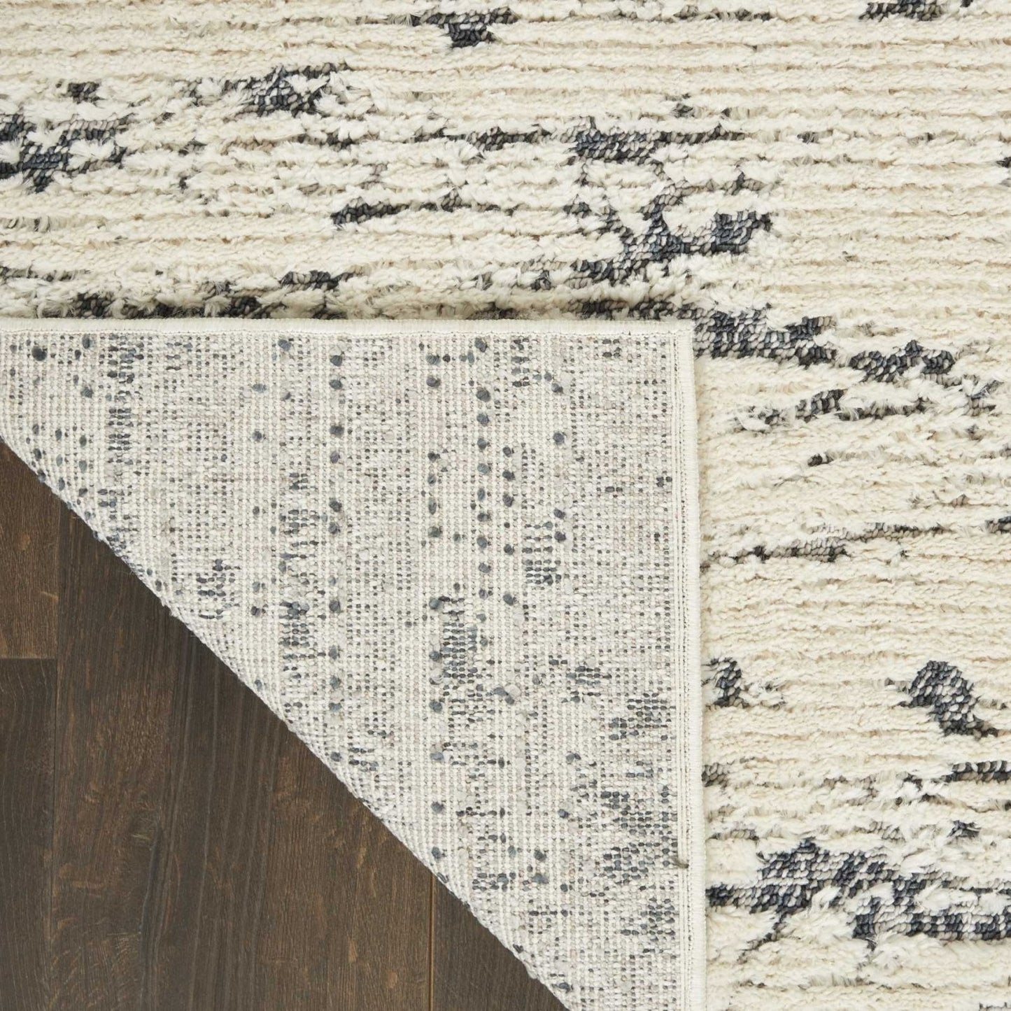 Nourison Zermatt ZER03 Ivory / Blue Rug