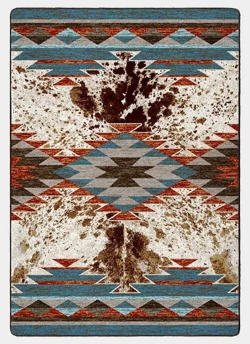 Nova cowhide Rancher area RUG