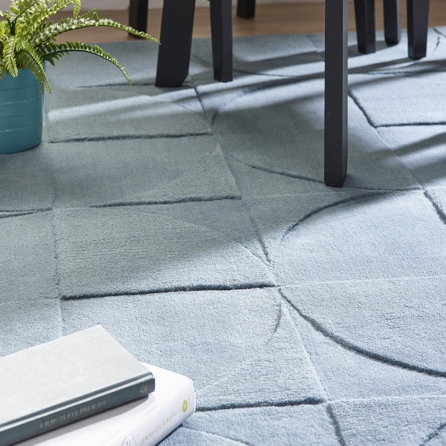 Penny Steel Blue Rug