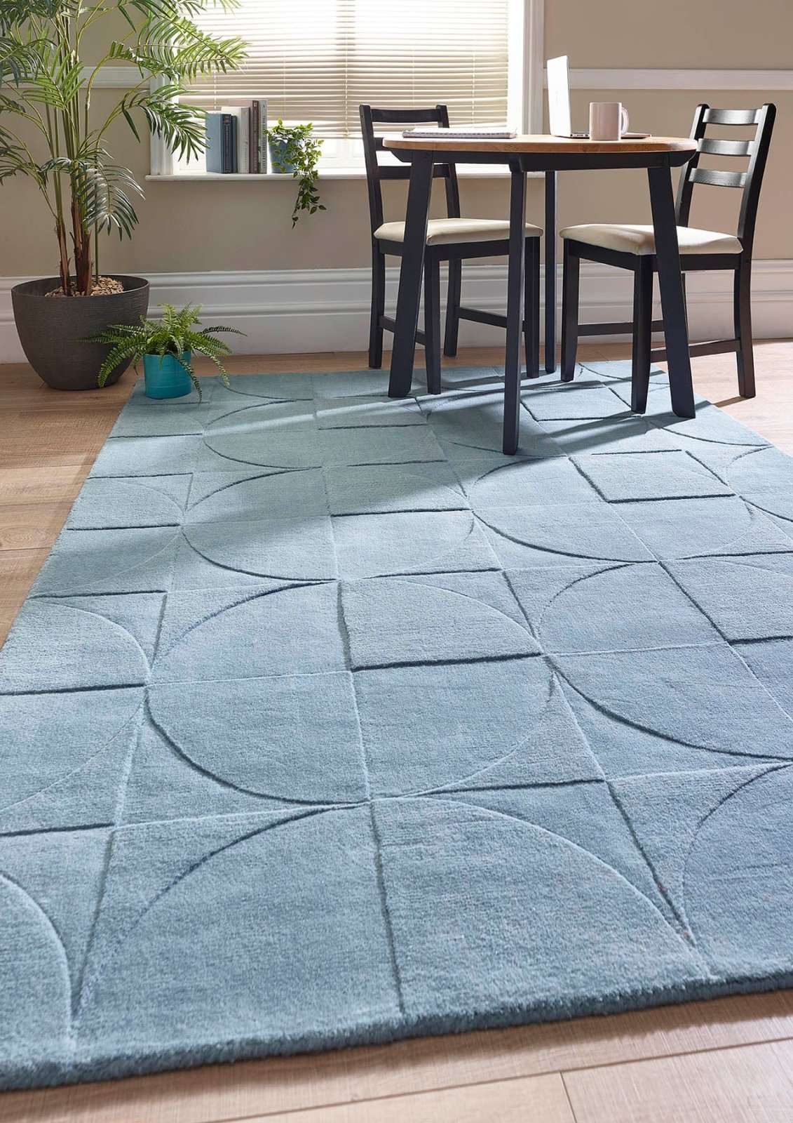 Penny Steel Blue Rug
