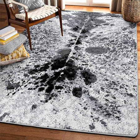 Pioneer Longhorn black & white area RUG