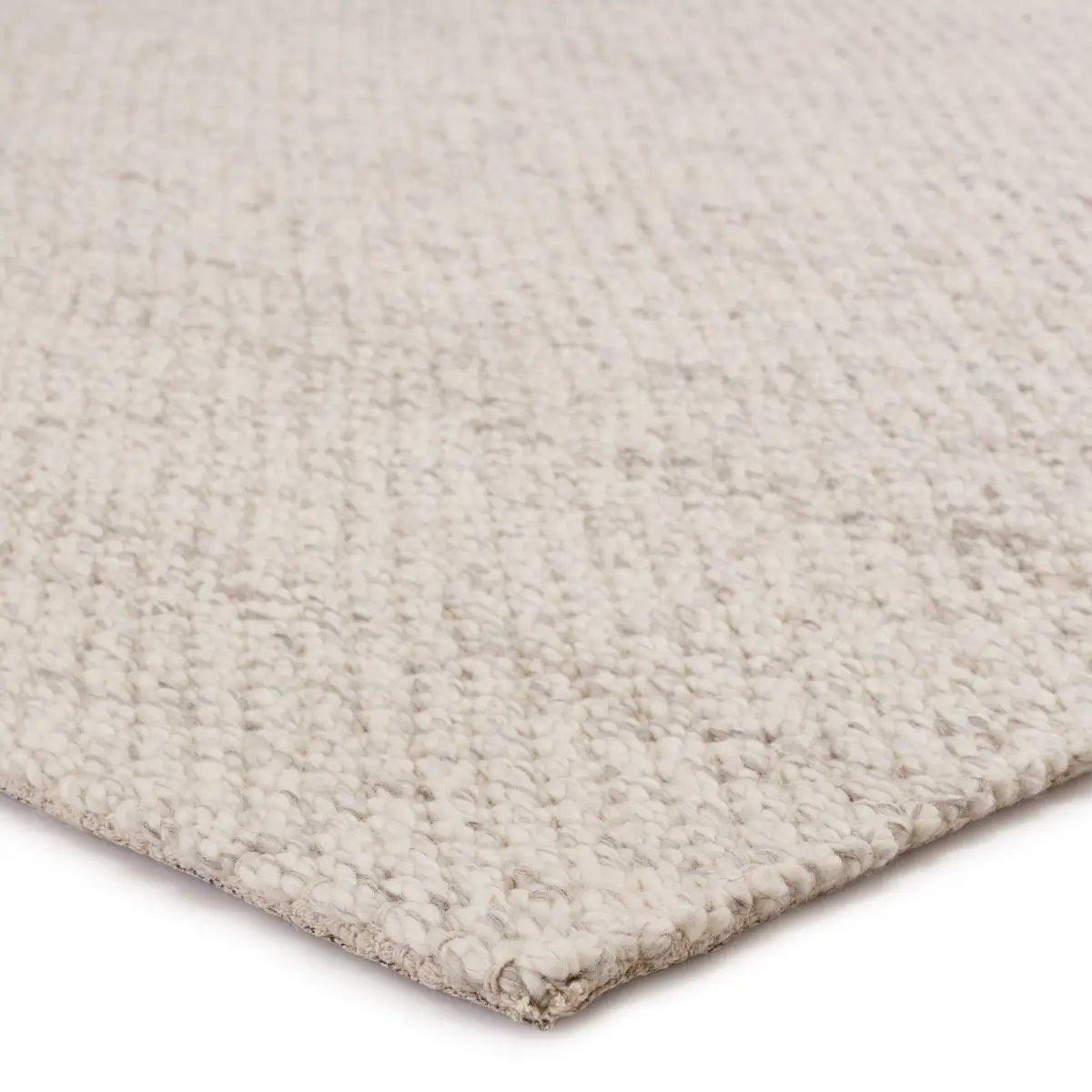 Scandinavian Style Area Rug in Taupe and Cream