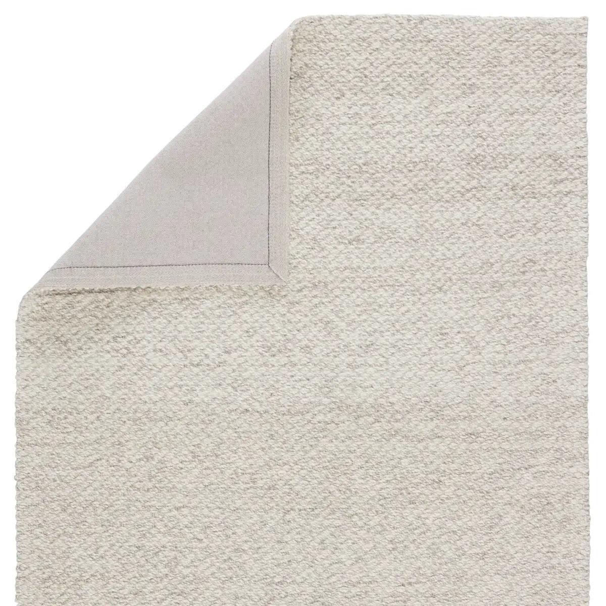 Scandinavian Style Area Rug in Taupe and Cream
