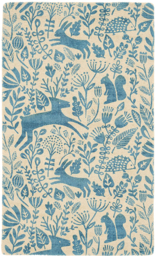 Scion Kelda Kobalt 023508 Rug