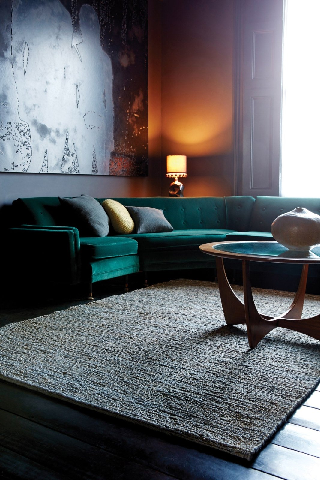 Soumak Silver Rug