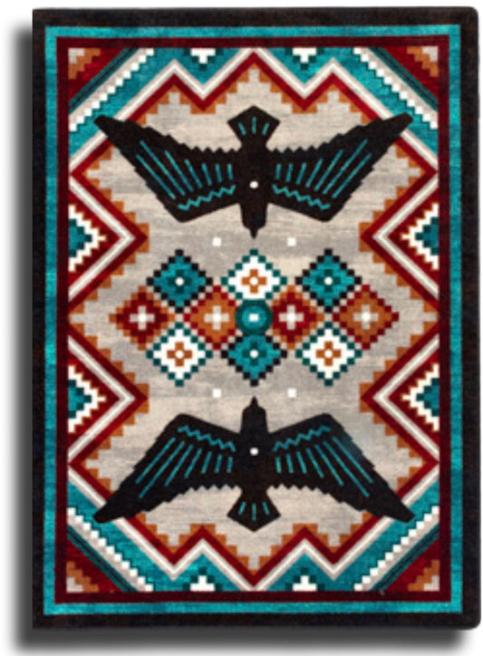 Sunset dance Electric area RUG