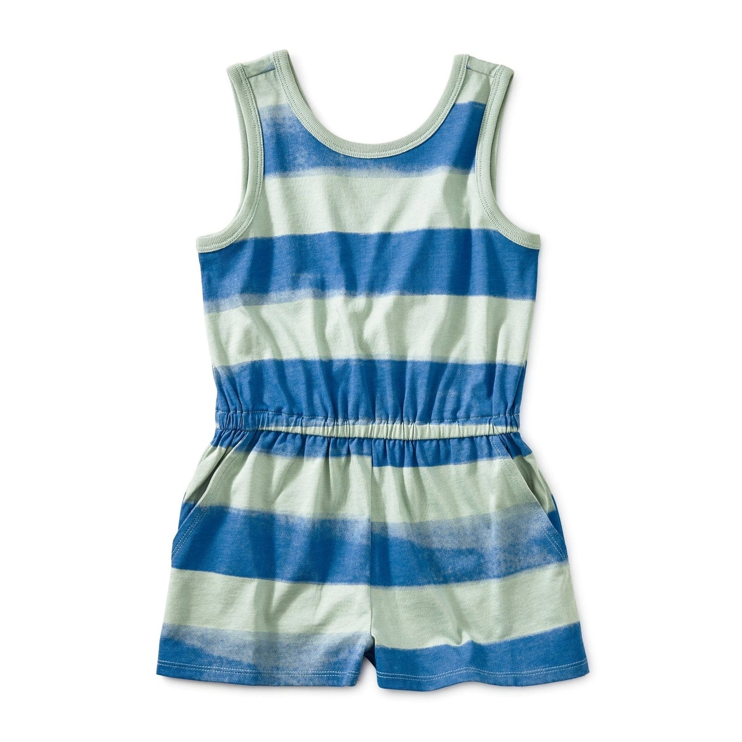 Tea Collection Printed Wrap Back Romper