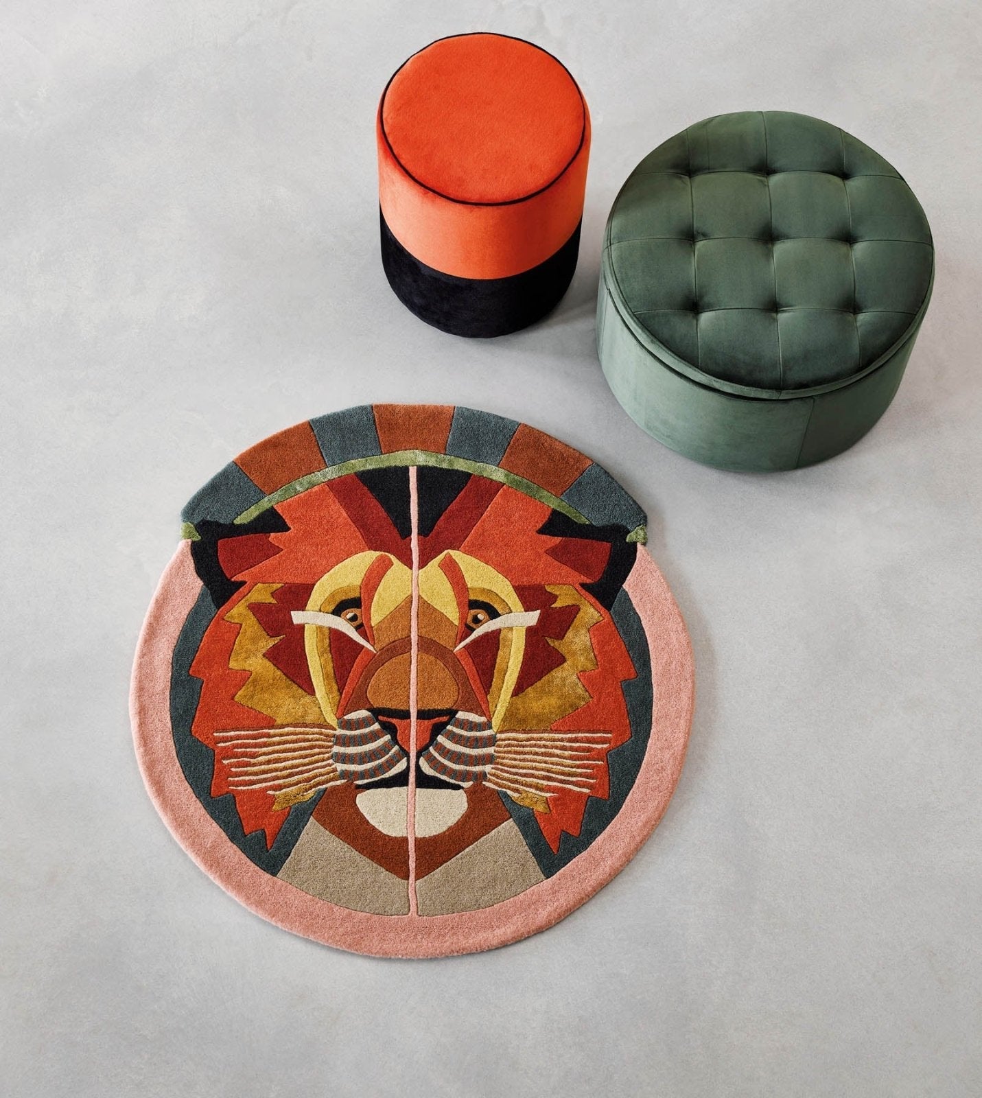 Ted Baker Zodiac 161505 Leo Star Round Rug