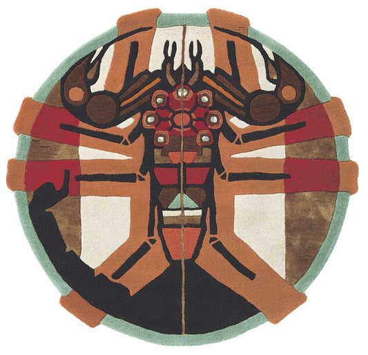 Ted Baker Zodiac 161805 Scorpio Star Round Rug